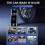 Compressore d'aria portatile per auto con display digitale wireless e luce LED, batteria da 1800 mAh. 5