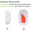 Timer for Kids,Wireless Battery Powered 2 Minutes Teeth Brush Timer,20 Seconds Hand Washing Timer, Color Indicator Light 6