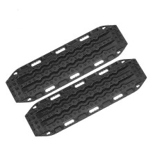 Escape Plate Kit compatibel met SCX10 TRX4 TRX6 1/10 schaal RC auto, zwart, 2 stuks