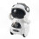Interactive Mini RC Robot for Kids with Voice Recognition Chat Sing Dance Repeat Mode Portable White 4