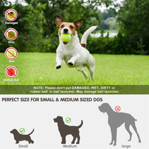 Dog Tennis  Launcher Dogs Chase Automatic Toys Automatic Fun Interactive Machine Fun Interactive Catapult Throw B 1