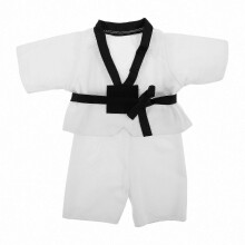 Karate Uniform Outfit Set with Belt for 10-12 inch Dolls and Plush Toys