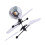 Crystal Ball Flying Machine LED Infrared Sensor Hover Toy Helicopter USB Rechargeable 2