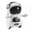 Interactive Mini RC Robot for Kids with Voice Recognition Chat Sing Dance Repeat Mode Portable White 2
