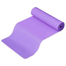 Weerstandsband voor Pilates en andere oefeningen, paarse fitnessband verbetert flexibiliteit en kracht.