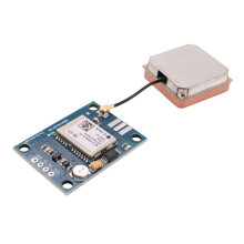 2X GY-NEO-8M New NEO-8M GPS Module NEO8MV2 with Flight Control EEPROM MWC APM2.5 Large Antenna for