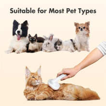 Cat Hair Brush, Cat Brushes for Indoor Cats Grooming and Shedding, Self Cleaning Brush for Short and Long Haired Cats