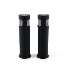 Manopole per manubrio con indicatori di direzione LED, compatibile con monopattini e biciclette elettriche, attacco universale 22 mm, controllo touch