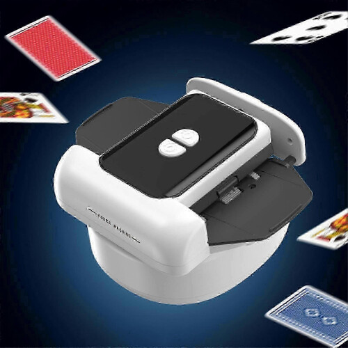 Automatic Card Shuffler Machine for Poker Games, Fast and Quiet Operation, ABS Durable Component 1
