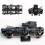 HO Scale Train Undercarriage Accessory Compatible with Universal DIY 1:87 Metal Plastic Model 5
