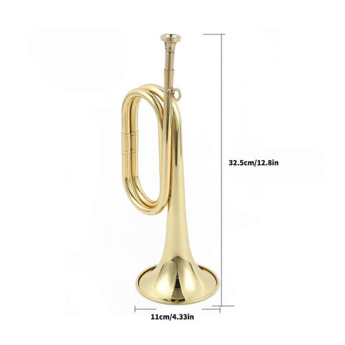 C Trumpet for Beginners with Accurate Tuning and Sturdy Brass Construction 2