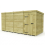 15 x 7 Pent Shed Tanalised (Single Door, No Windows) 2