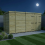 17 x 6 Pent Shed Tanalised (Double Door, No Windows) 3
