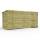 17 x 6 Pent Shed Tanalised (Double Door, No Windows) 2