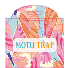 Moth Catcher Insect Trap Stickers, Sticky Glue Pads for Moths and Flying Insects, Indoor Pest Control Sheets for Home, Kitchen and Wardrobe
