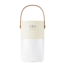 Portable Outdoor Mosquito Repellent Lamp, 5W Rechargeable Camping Light, Beige Insect Repeller Lantern for Patio, Garden and Travel