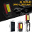 Powerful Rechargeable Work Light, LED Workshop Light with Magnetic Base, Flashlight with IPX6 Waterproof 4