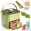 Portable ice maker - 48 ice cubes - Built-in lid - Storage box - Hidden handle 1