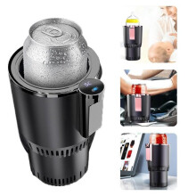 Car cup warmer and cooler, portable car refrigerator, cooler and cup warmer