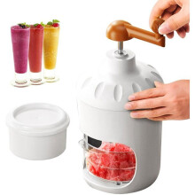 Countertop Ice Cream Maker, Small Ice Cube Machine for Kitchen, Children's Home Ice Maker, Cocktail Machine, Compact Appliance for Everyday