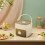 Portable ice maker - 48 ice cubes - Built-in lid - Storage box - Hidden handle 5