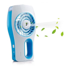 Mini Handheld Mist Fan, USB Rechargeable Portable Cooling Fan with Up to 7 Hours Battery Life