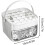 Portable Ice Maker - RUSSBOY - 50 Cubes - Easy Push-Button Lid - Pull-Out Ice Drawer 4