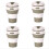 Coffee color Silicone foldable travel cup-camping cup 1