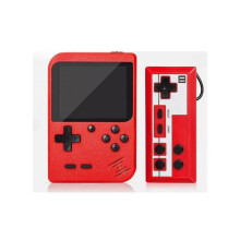 (Red) (Red) Handheld Game Console 400 Built-in Games Toy Kids Gift Christmas