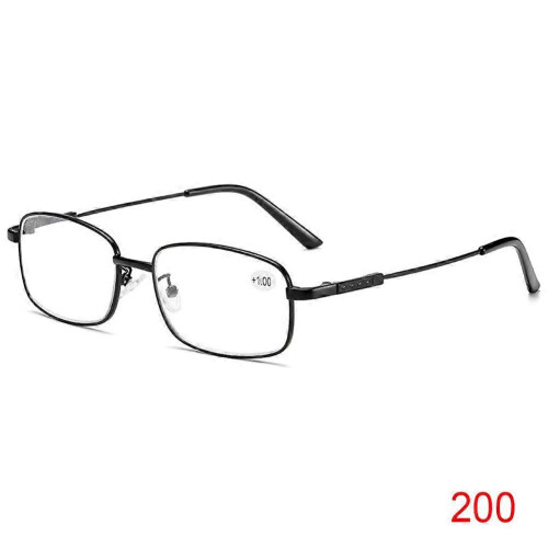 (200, A) Ultralight Reading Glasses Multifocal Presbyopia Hyperopia Flexible for Elders