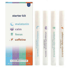 (1Box) Set of 4 Air Freshener Diffuser Pens - Boost Focus, Clear Breath, Relaxation - Herbal Aromatherapy for Sensory Use
