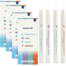 (4Boxes) Set of 4 Air Freshener Diffuser Pens - Boost Focus, Clear Breath, Relaxation - Herbal Aromatherapy for Sensory Use