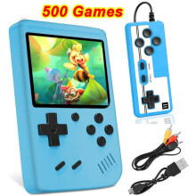 500+ Classic Games Handheld Retro Game Console Player for Kids Adults