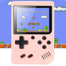 (Grey) (Pink) Gameboy Built In 500 Classic Games Retro Video Game Console Kids Toys