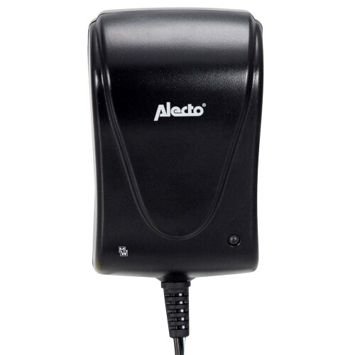 Universel Eco-strømadapter, 1500 mA, 8 stik, sort