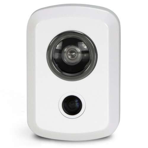 Visor digital para porta com tela de 2,4", branco 2