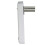 Visor digital para porta com tela de 2,4", branco 5