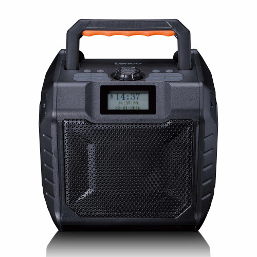Portable DAB+/FM Radio with Bluetooth, IPX5, 20-Hour Battery 1