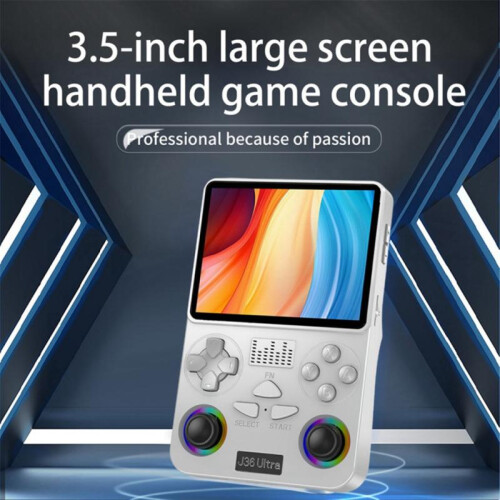 J36 Ultra Retro Handheld Game Console 64G 20000 Games C 1