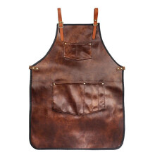 QttvbTna Faux Leather Desk Accessories Brown Eco Leather Organizer Set 1 Pack