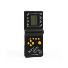 (Black) (Black) Children Retro Game Consoles Big Screen Tetris Electronic Toys Interesting