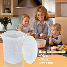 Copos de Silicone para Derreter Chocolate, 4 Copos Medidores de Silicone com Capacidade de 350 Ml, Utensílios de Panificação Reutilizáveis
