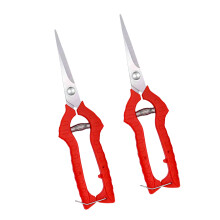 2Pcs Rust Resistant Stainless Steel Gardening Clippers Portable