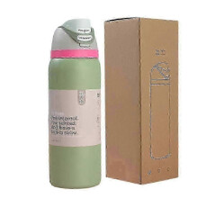 32 oz Owala Urban Outfitters Exclusive Tied and Ture FreeSip Blue Bow Bottle 17