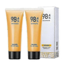 New model 2Pcs Gold Foil Peel-Off Mask - 98.4% Beilingmei Gold Face Mask, for wrinkles