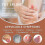 Toe Straightener Brace for Bent Toes Broken Toe Support Splints Comfortable Breathable Wrap 4