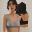 Stretchy Supportive Wirefree Bra Full Coverage-Black M 7