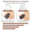 Toe Straightener Brace for Bent Toes Broken Toe Support Splints Comfortable Breathable Wrap 3
