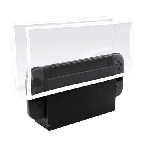 Dust Cover for   2 Game Console Dock Protective Case Sleeve Anti Scratch Dustproof White