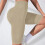 Soft Tummy Controls No See Through Workout Athletic-Apricot L 4